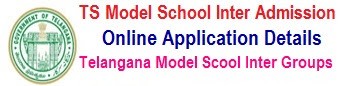  TSMS Inter Admission Notifciation 2021 - TS Model School Inter Online Application form for MPC BiPC MEC Admissions 2021