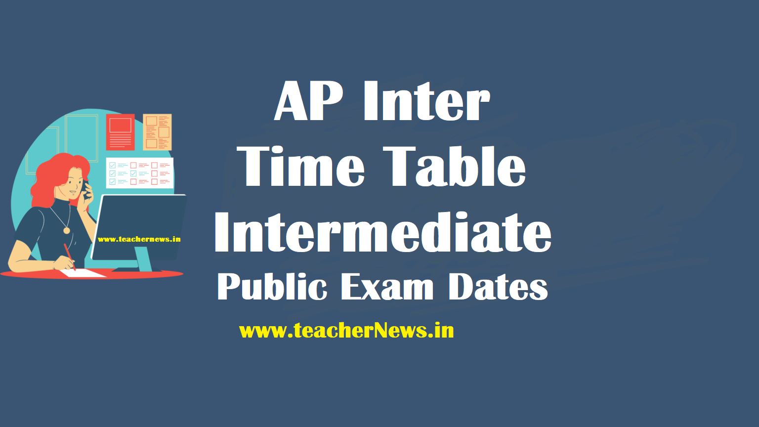 AP Inter Time Table 2024 Download AP intermediate Revised Timetable