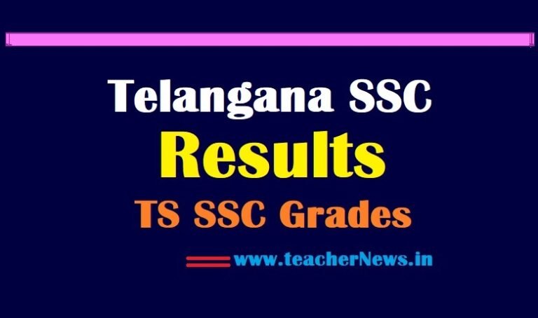 Telangana 10th Class Result – TS SSC Grades download @ bse.telangana.gov.in