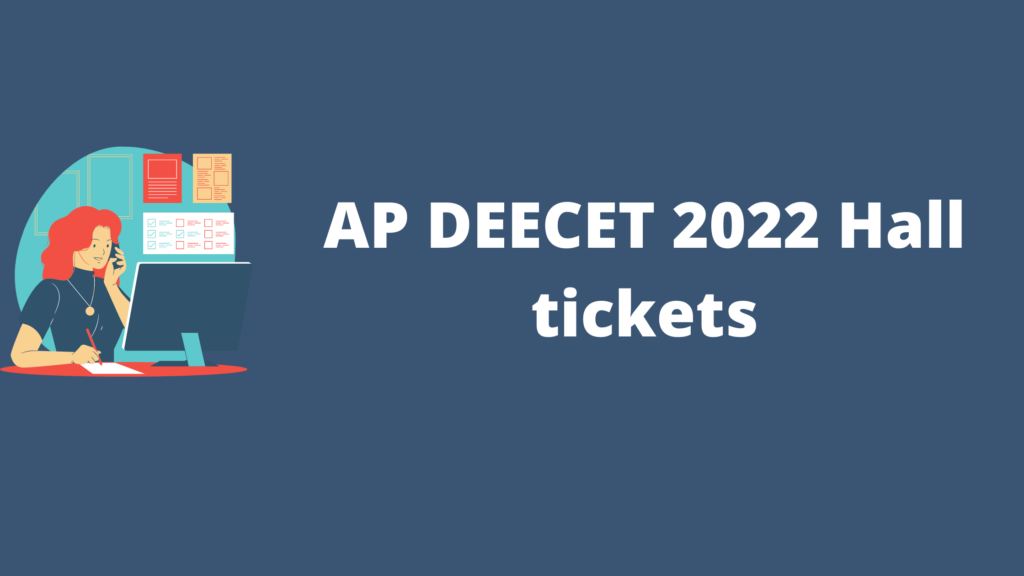 AP DEECET 2022 Hall tickets