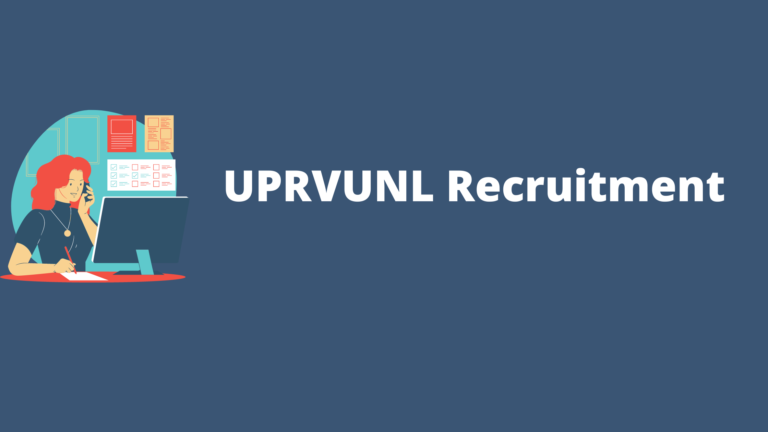 UPRVUNL Recruitment