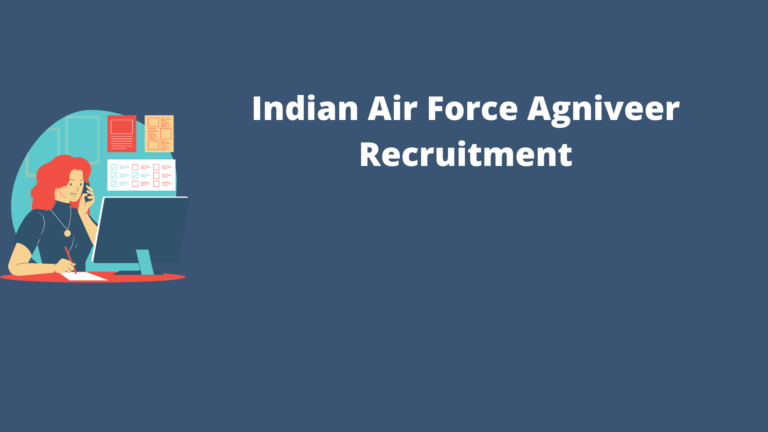 Indian Air Force Agniveer Recruitment