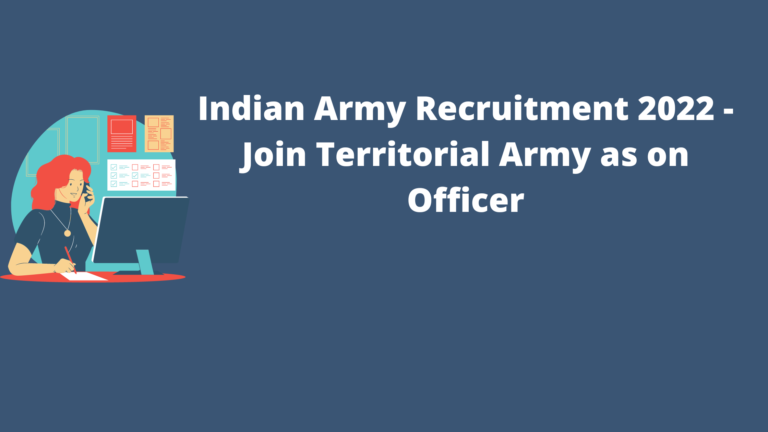 Indian Army Recruitment