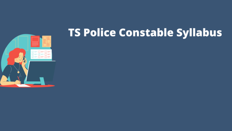 TS Police Constable Syllabus