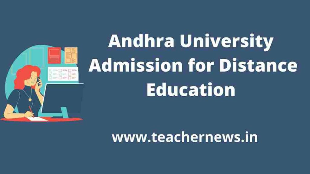 Andhra University Admission for Distance Education