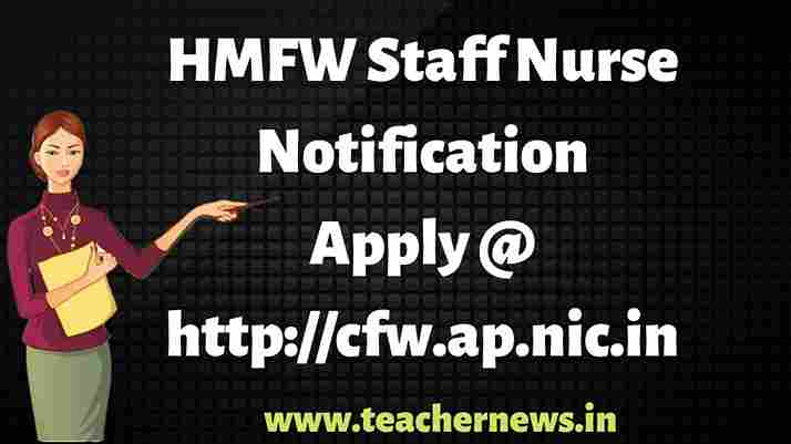 HMFW Staff Nurse Notification
