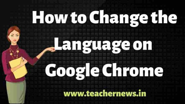 How to Change the Language on Google Chrome