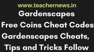 gardenscapes cheat codes