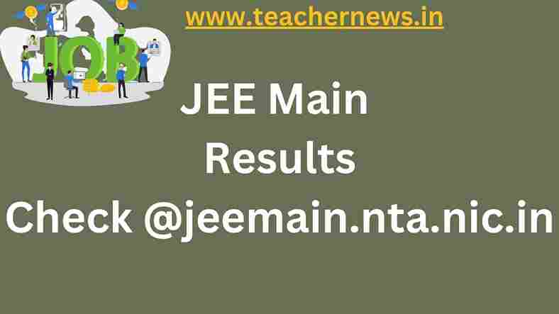 JEE NTA Results