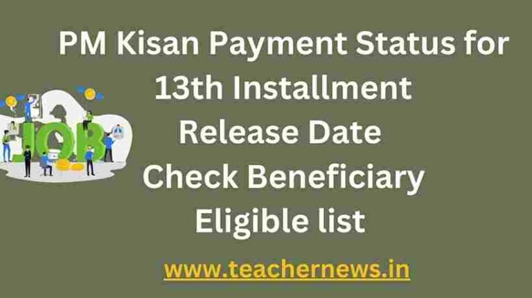 PM Kisan Payment Status for 21st Installment Release Cctober 18th Date 2025 Check Beneficiary Eligible list