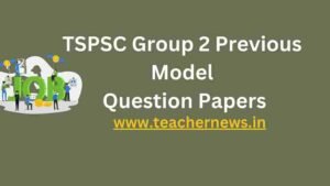 TSPSC Group 2 Previous Model Question Papers 2023 PDF Download ...