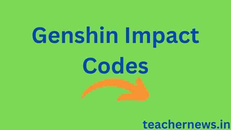 Genshin Impact Codes
