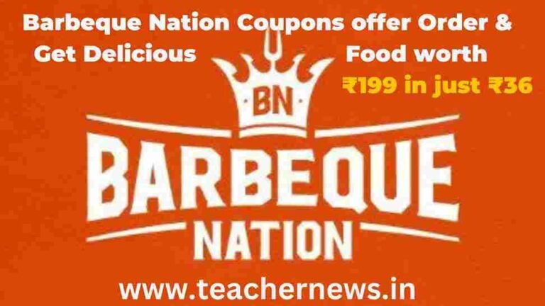 Barbeque Nation Coupons offer