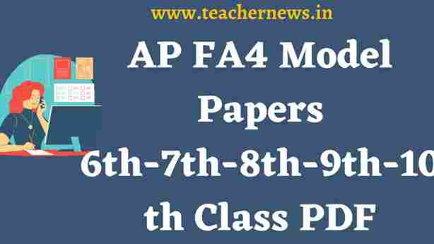 AP FA4 Model Papers