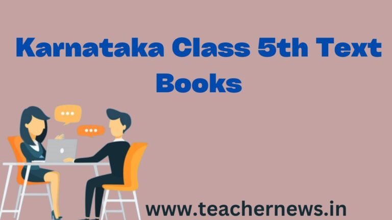Karnataka Class 5th Text Books