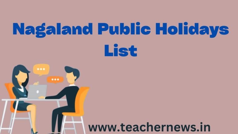 Nagaland Public Holidays List