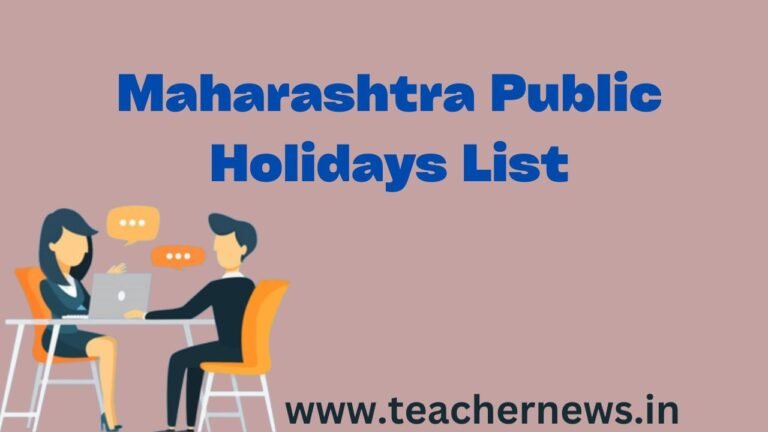 Maharashtra Public Holidays List