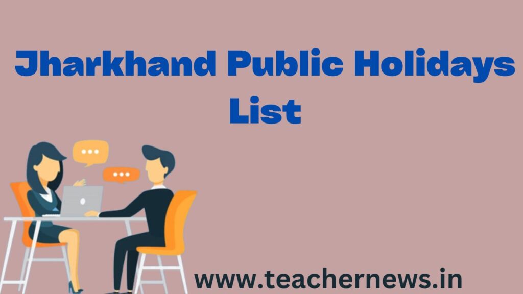 Jharkhand Public Holidays List