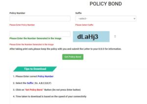 APGLI policy Bond