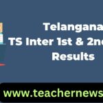 Telangana TS Inter 1st & 2nd Year Results