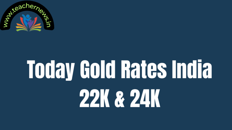 Today Gold Rates India latest gold rates in India