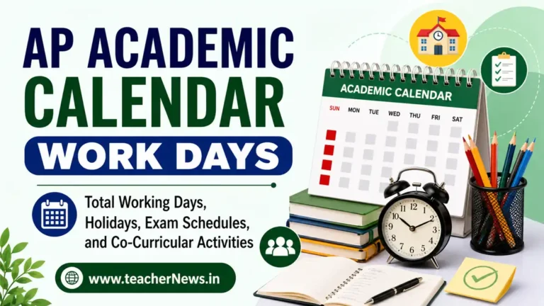AP Academic Calendar Work Days 2026-27 Complete Guide Andhra Pradesh School Planning