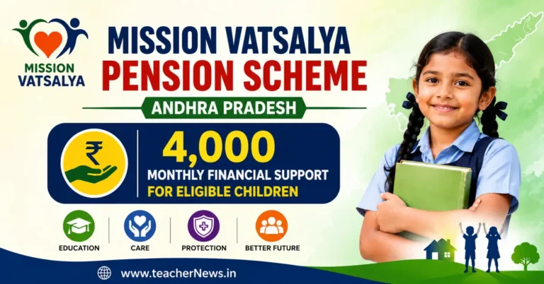 Mission Vatsalya Pension Scheme Andhra Pradesh – ₹4,000 Monthly Financial Support for Eligible Children