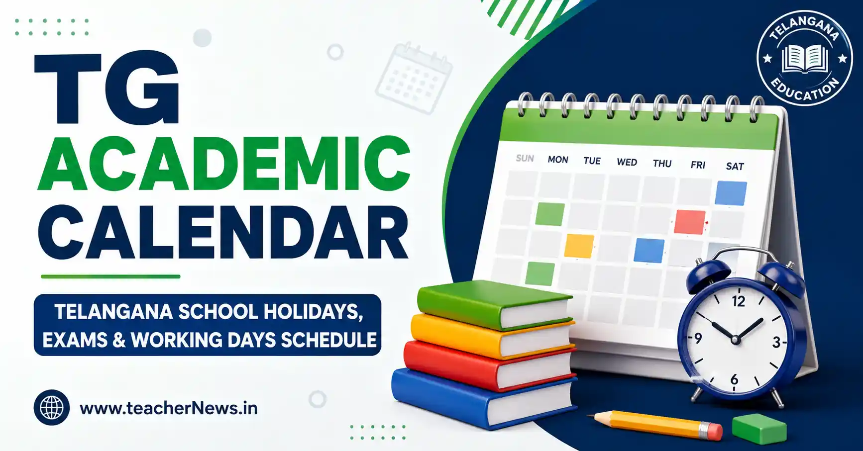TG Academic Calendar 2026-27 – Telangana School Holidays, Exams & Working Days Schedule